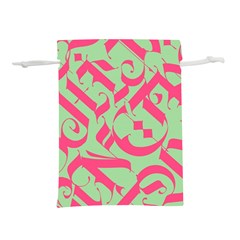 Pattern Ornament Gothic Style Elegant Font Tattoos Lightweight Drawstring Pouch (s) by Bedest