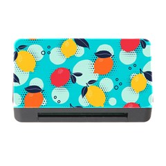 Pop Art Style Citrus Seamless Pattern Memory Card Reader With Cf by Bedest