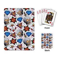 Full Color Flash Tattoo Patterns Playing Cards Single Design (rectangle) by Bedest