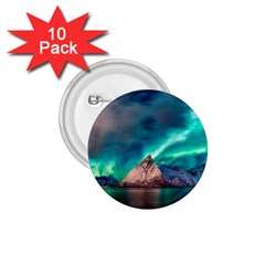 Amazing Aurora Borealis Colors 1 75  Buttons (10 Pack) by Pakjumat