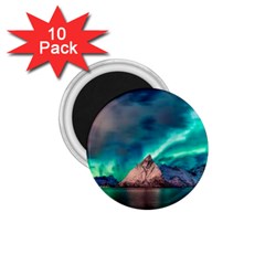 Amazing Aurora Borealis Colors 1 75  Magnets (10 Pack)  by Pakjumat
