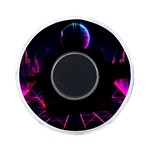 Synthwave City Retrowave Wave On-the-Go Memory Card Reader Back