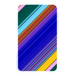 Color Lines Slanting Green Blue Memory Card Reader (rectangular) by Pakjumat