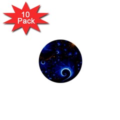 Abstract Design Art Pattern Wallpaper Shape Decoration 1  Mini Buttons (10 Pack)  by Pakjumat