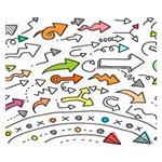 Desktop Pattern Art Graphic Design Premium Plush Fleece Blanket (Small) 50 x40  Blanket Front