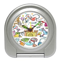Baby Equipment Child Sketch Hand Travel Alarm Clock by Hannah976