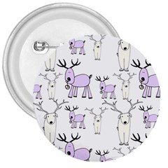 Cute Deers  3  Buttons by ConteMonfrey