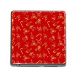 Holy Night - Christmas Symbols  Memory Card Reader (Square 5 Slot) Front