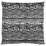 Ethno Seamless Pattern Standard Premium Plush Fleece Cushion Case (Two Sides) Back