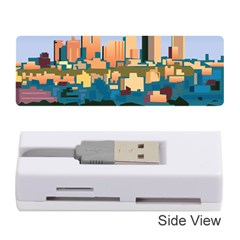 City Buildings Urban Dawn Memory Card Reader (stick) by Sarkoni