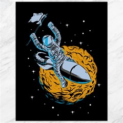 Astronaut Planet Space Science Canvas 12  X 16  by Sarkoni