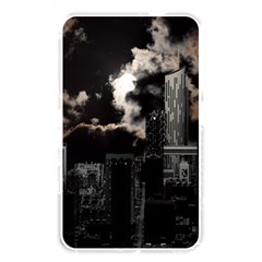 City Night Moon Skyline Skyscraper Memory Card Reader (rectangular) by Grandong