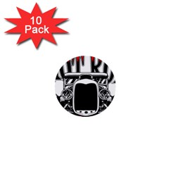 Vintage Car Hot Rod Motor Vehicle 1  Mini Buttons (10 Pack)  by Sarkoni