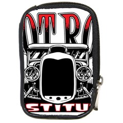 Vintage Car Hot Rod Motor Vehicle Compact Camera Leather Case by Sarkoni