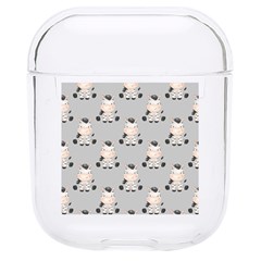 Zebra Wildlife Animal Mammal Hard Pc Airpods 1/2 Case by Apen
