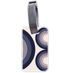 Circle Tile Design Pattern Luggage Tag (two sides) Front