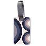 Circle Tile Design Pattern Luggage Tag (two sides) Back