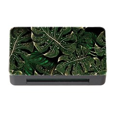 Monstera Plant Tropical Jungle Memory Card Reader With Cf by Ravend