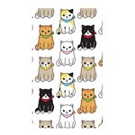 Cat Kitten Seamless Pattern Memory Card Reader (Rectangular) Front