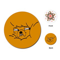 Adventure Time Jake The Dog Playing Cards Single Design (round) by Sarkoni