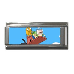 Cartoon Adventure Time Jake And Finn Superlink Italian Charm (9mm) by Sarkoni