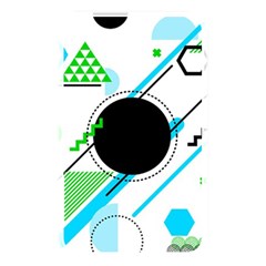 Geometric Shapes Background Memory Card Reader (rectangular) by Bedest