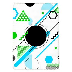 Geometric Shapes Background Removable Flap Cover (l) by Bedest