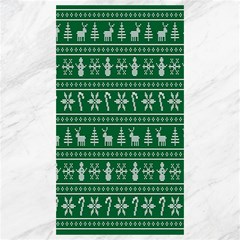 Wallpaper Ugly Sweater Backgrounds Christmas Canvas 40  X 72  by artworkshop