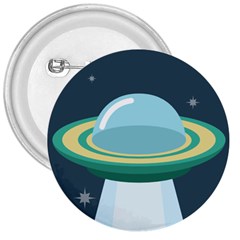 Illustration Ufo Alien  Unidentified Flying Object 3  Buttons by Sarkoni