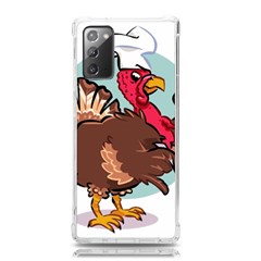 Turkey Chef Cooking Food Cartoon Samsung Galaxy Note 20 Tpu Uv Case by Sarkoni