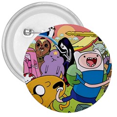 Adventure Time Finn  Jake 3  Buttons by Bedest