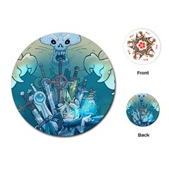 Adventure Time Lich Playing Cards Single Design (round) by Bedest
