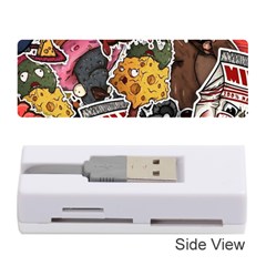 Stickerbomb Crazy Graffiti Graphite Monster Memory Card Reader (stick) by Bedest