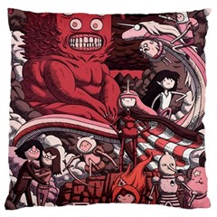 Adventure Time Cartoon Large Cushion Case (one Side) by Bedest