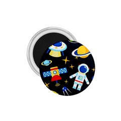 Space Seamless Pattern Cartoon Art 1 75  Magnets by Hannah976