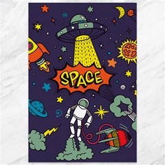 Vector Flat Space Design Background Canvas 12  X 18  by Hannah976