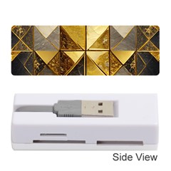 Golden Mosaic Tiles  Memory Card Reader (stick) by essentialimage365