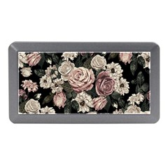 Elegant Seamless Pattern Blush Toned Rustic Flowers Memory Card Reader (mini) by Hannah976