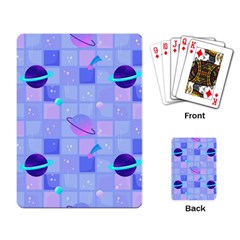 Seamless Pattern Pastel Galaxy Future Playing Cards Single Design (rectangle) by Hannah976