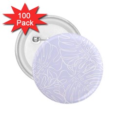 Tropical Monstera 2 25  Buttons (100 Pack)  by ConteMonfrey