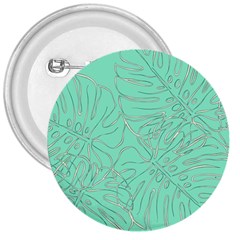 Ocean Monstera 3  Buttons by ConteMonfrey