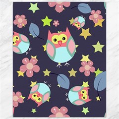 Owl Stars Pattern Background Canvas 16  X 20  by Apen