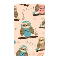 Seamless Pattern Owls Dream Cute Style Pajama Fabric Memory Card Reader (rectangular) by Apen