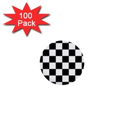 Chess Board Background Design 1  Mini Buttons (100 Pack)  by Apen