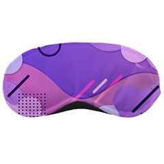 Hand Drawn Abstract Organic Shapes Background Sleep Mask by Apen