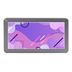 Hand Drawn Abstract Organic Shapes Background Memory Card Reader (mini) by Apen