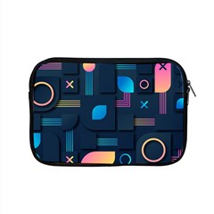 Gradient Geometric Shapes Dark Background Apple Macbook Pro 15  Zipper Case by Ravend