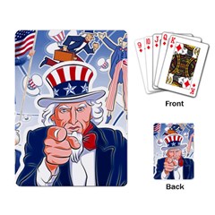 Independence Day United States Of America Playing Cards Single Design (rectangle) by Ket1n9