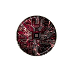 Chip Retro Technology Hat Clip Ball Marker (10 Pack) by Cendanart