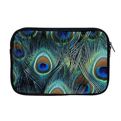 Feathers Art Peacock Sheets Patterns Apple Macbook Pro 17  Zipper Case by Ket1n9